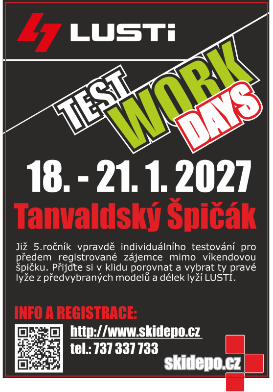 Tanvaldský Špičák 18. - 21. 1. 2027