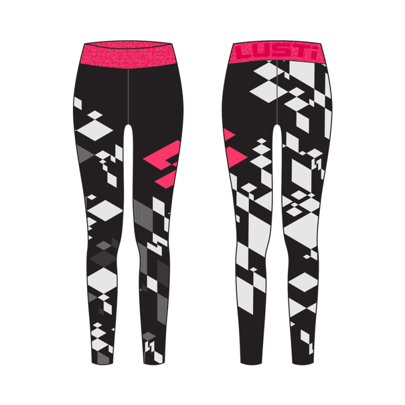 Leggings LENY (black - white) S